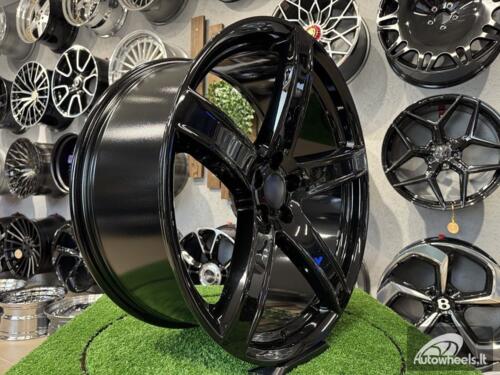 Ratlankis Hellcat HC2 Style R22X9.5J 5X115 ET18 71.6 Gloss Black