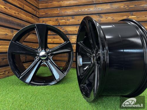 Ratlankis 5 Spoke 128 Style R20X9 5X120 ET24 74.1 Black