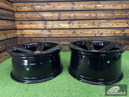 Ratlankis 5 Spoke 128 Style R20X9 5X120 ET24 74.1 Black