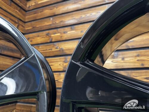 Ratlankis 5 Spoke 128 Style R20X10 5X120 ET25 74.1 Black