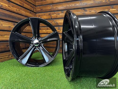 Ratlankis 5 Spoke 128 Style R20X10 5X120 ET25 74.1 Black