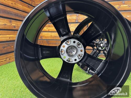 Ratlankis 5 Spoke 128 Style R20X10 5X120 ET25 74.1 Black