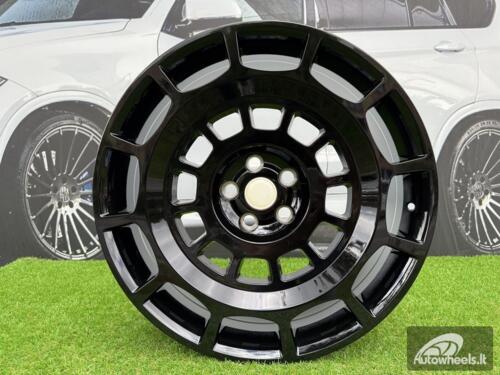 Ratlankis Land Rover Defender Octa Style R20X9J 5X120 ET35 72.6 Gloss Black / Fit for Range Rover Sport, Defender