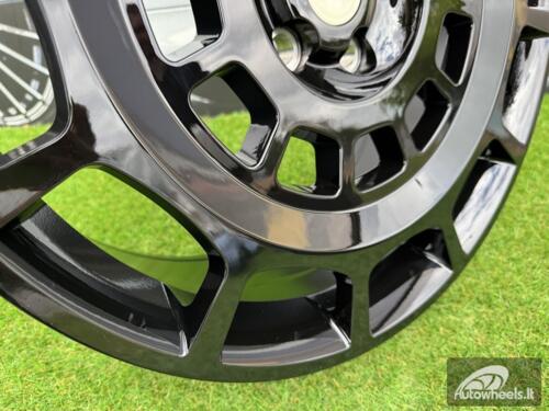 Ratlankis Land Rover Defender Octa Style R20X9J 5X120 ET35 72.6 Gloss Black / Fit for Range Rover Sport, Defender