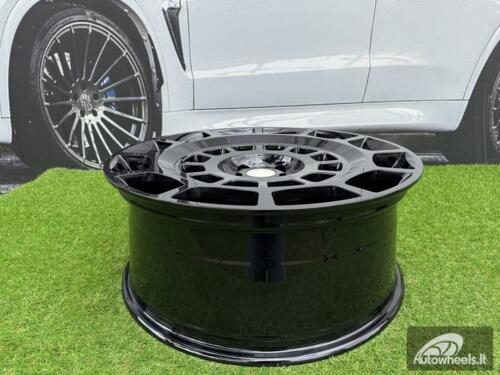 Ratlankis Land Rover Defender Octa Style R22X9J 5X120 ET35 72.6 Gloss Black / Fit for Range Rover Sport, Defender