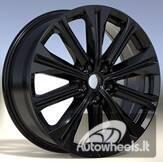 Ratlankis R19x7.5  5X114.3  ET  45  67.1  F3048  Black Half Matt (BLHM)  For MAZDA  (Z2)  (HYBRID FORGED)