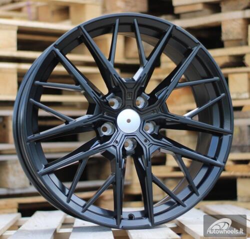 Ratlankis R19x8  5X112  ET  50  66.6  H5080  (YF0477)  Black (BL)  For BMW  (P2)  (HYBRID FORGED BMW 1(F40)/ 2(F44))