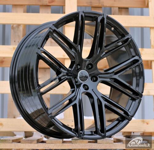 Ratlankis R23x10.5  5X112  ET  18  66.5  HF736  Gloss Black (GB)  For AUD  (P2)  (HYBRID FORGED)
