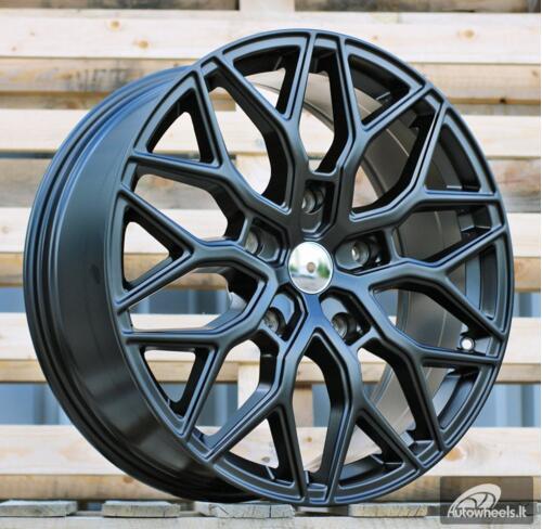 Ratlankis R20x8  5X160  ET  50  65.1  I0319  (VC1)  Satin Black (SB)  For RACIN  (P2)  (FORD 1050KG (Style Vossen))