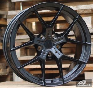Ratlankis R18x9  5X120  ET  40  72.6  I5484  Black Matt (BM)  For BMW  (P2)  (Rear+Front)