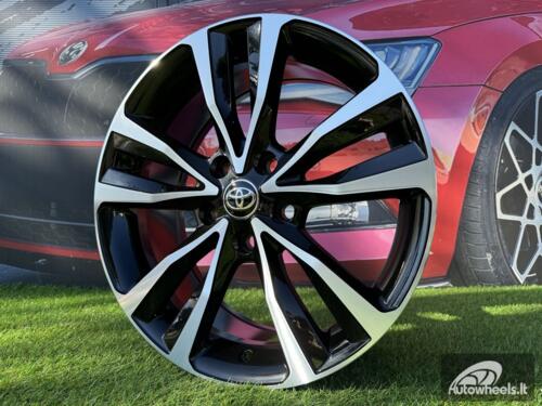 Ratlankis R17x7  5X100  ET  40  54.1  A5499  (FBX415)  Black Polished (MB)  For TOYOT  (P2)  (HYBRID FORGED)