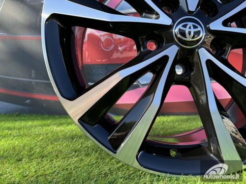 Ratlankis R17x7  5X100  ET  40  54.1  A5499  (FBX415)  Black Polished (MB)  For TOYOT  (P2)  (HYBRID FORGED)