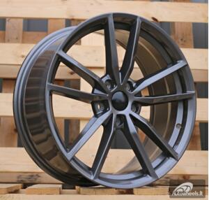 Ratlankis R19x8  5X112  ET  45  57.1  BK864  (IN5419)  Gun Metal (GM)  For VW  (P2)