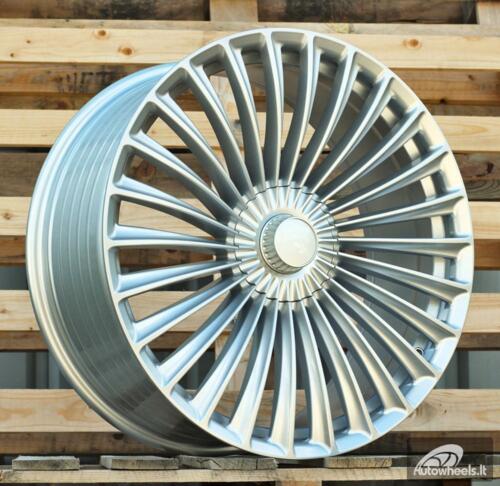 Ratlankis R21x9  5X112  ET  30  66.6  FBX202  Silver Shining (SS)  For MER  (Z6)  (HYBRID FORGED Rear+Front)