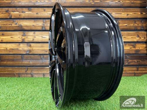 Ratlankis R18x7.5  5X112  ET  43  57.1  FBX261  Black (BL)  For SKODA  (P2)  (HYBRID FORGED)