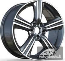 Ratlankis R18x8  5X114.3  ET  50  64.1  FBX361  Grey Polished (MG)  For HOND  (P2)  (HYBRID FORGED)