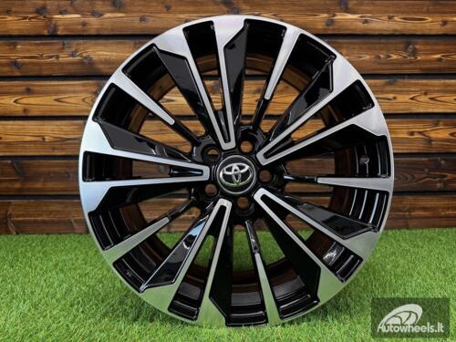 Ratlankis R17x7.5  5X114.3  ET  40  60.1  FBX374  Black Polished (MB)  For TOYOT  (P2)  (HYBRID FORGED)
