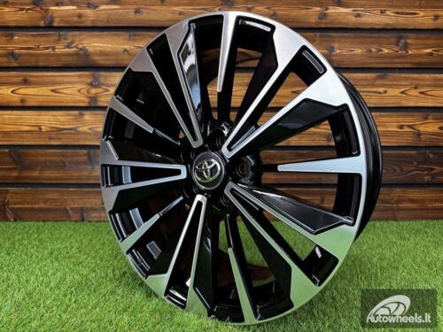 Ratlankis R17x7.5  5X114.3  ET  40  60.1  FBX374  Black Polished (MB)  For TOYOT  (P2)  (HYBRID FORGED)