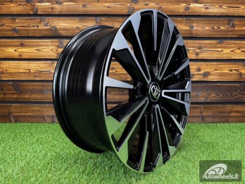 Ratlankis R17x7.5  5X114.3  ET  40  60.1  FBX374  Black Polished (MB)  For TOYOT  (P2)  (HYBRID FORGED)
