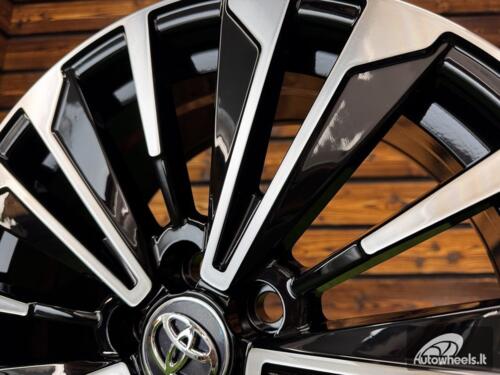 Ratlankis R17x7.5  5X114.3  ET  40  60.1  FBX374  Black Polished (MB)  For TOYOT  (P2)  (HYBRID FORGED)
