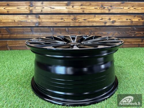 Ratlankis R17x7.5  5X100  ET  35  54.1  FBX374  Black Polished (MB)  For TOYOT  (P2)  (HYBRID FORGED)