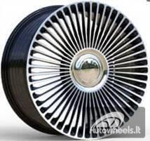 Ratlankis R22x9.5  5X120  ET  40  72.6  FBX442  Black (BL)  For LAND  (P2)  (HYBRID FORGED)