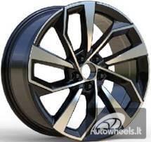 Ratlankis R19x8  5X112  ET  39  66.5  FBX507  Grey Polished (MG)  For AUD  (P2)  (HYBRID FORGED)