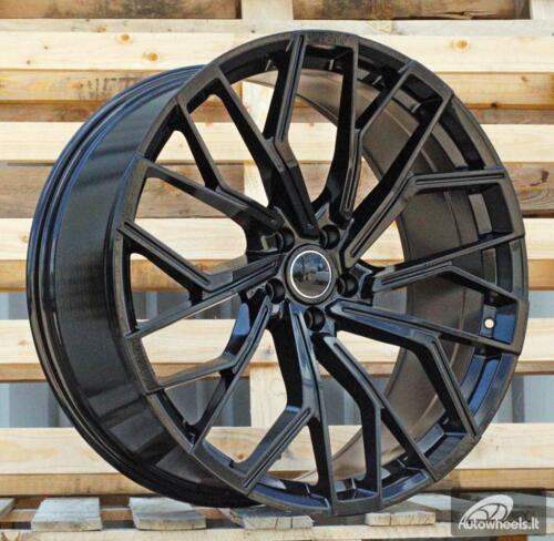 Ratlankis R22x9.5  5X112  ET  26  66.5  FC760  Gloss Black (GB)  For RACIN  (P2)  (HYBRID FORGED)