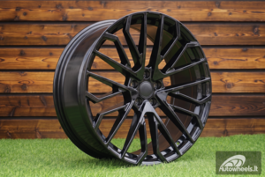 Ratlankis R20x9  5X112  ET  30  66.5  3S1261  (YF0434)  Gloss Black (GB)  For AUD  (Z6)  (HYBRID FORGED)