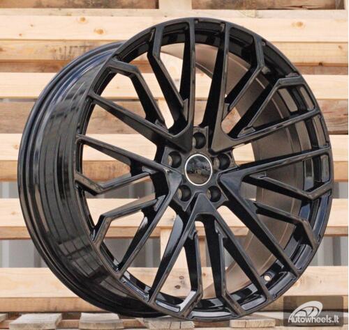 Ratlankis R21x9  5X112  ET  31  66.5  3S1261  (YF0434)  Gloss Black (GB)  For AUD  (Z6)  (HYBRID FORGED)