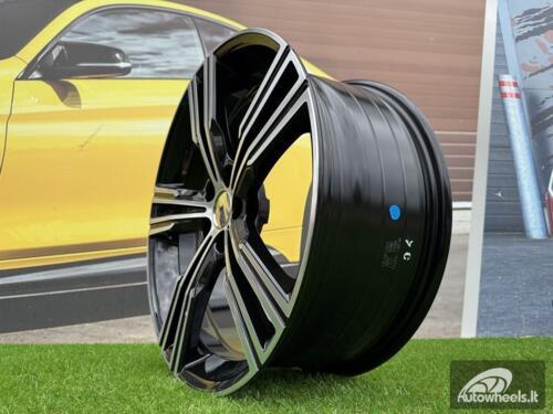 Ratlankis R19x8  5X108  ET  42  63.3  FE184  (YF5773)  Black Polished (MB)  For VOLVO  (Z6)  (HYBRID FORGED)
