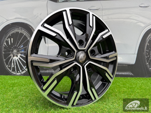 Ratlankis R16x6.5  5X130  ET  56  89.1  6408  Black Polished (MB)  For RACIN  (Z6)  (HYBRID FORGED (max 1250kg))