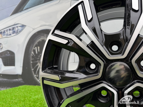Ratlankis R16x6.5  5X130  ET  56  89.1  6408  Black Polished (MB)  For RACIN  (Z6)  (HYBRID FORGED (max 1250kg))