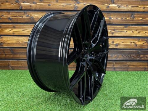 Ratlankis R20x9  6X139.7  ET  15  106.1  B1673  (FA657)  Black Matt (BM)  For 4X4  (Z6)  (VOSSEN Style)