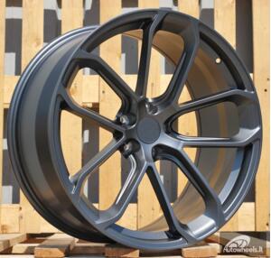 Ratlankis R20x10  5X130  ET  45  71.6  H5084  (A419R)  Gun Metal Matt (GMM)  For PORCH  (Z6)  (Rear+Front)