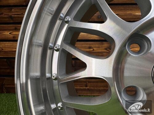Ratlankis R17x8.5  5X120  ET  34  72.6  A1025  Machined Silver (MS)  For RACIN  (P)  (BBS Style)