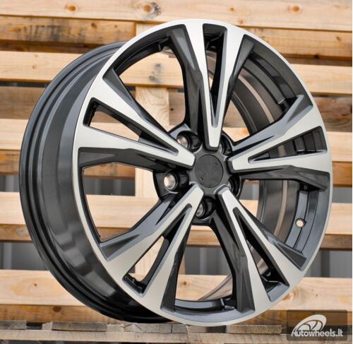 Ratlankis R18x7  5X114.3  ET  45  66.1  A5832  (H653F)  Grey Polished (MG)  For NISS  (K8)  (HYBRID FORGED)