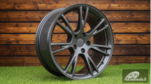 Ratlankis R19x9.5  5X114.3  ET  45  64.1  D2049  (H3135F)  Grey (GR)  For TESLA  (K7)  (HYBRID FORGED Model Y)