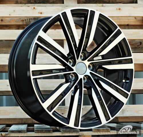 Ratlankis R22x9.5  5X120  ET  45  72.6  H3091F  Black Polished (MB)  For LAND  (K8)  (HYBRID FORGED)