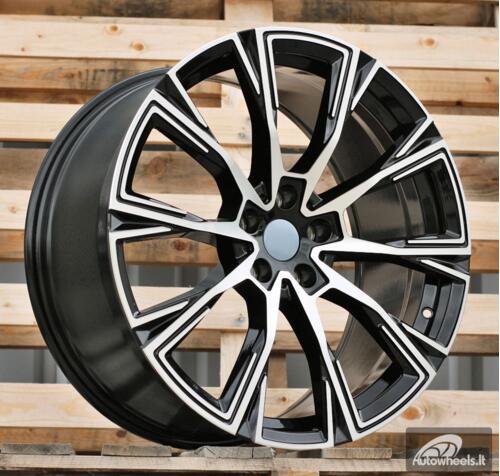 Ratlankis R20x8.5  5X112  ET  25  66.5  H3122F  Black Polished (MB)  For BMW  (K8)  (HYBRID FORGED Rear+Front)