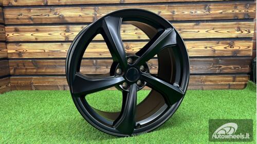Ratlankis R19x9.5  5X114.3  ET  45  64.1  H3401F  Black Matt (BM)  For TESLA