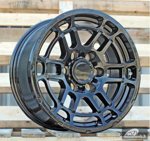 Ratlankis R17x8  6X139.7  ET  5  106.1  H883F  Black (BL)  For TOYOT  (K7)  (HYBRID FORGED)