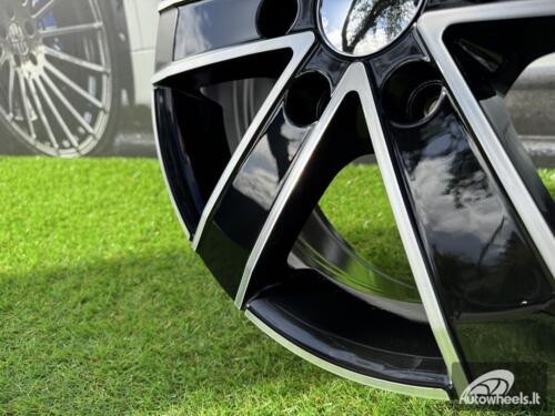 Ratlankis R17x7  6X120  ET  50  74.5  BK474  Black Polished (MB)  For FORD  (P)  ((max 1250kg))