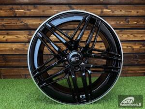 Ratlankis R19x8  5X112  ET  52  66.6  IN3517F  (FBX443)  Black+Polished Lip (BLPL)  For MER  (M)  (HYBRID FORGED V-Class/Vito (max 1075kg))