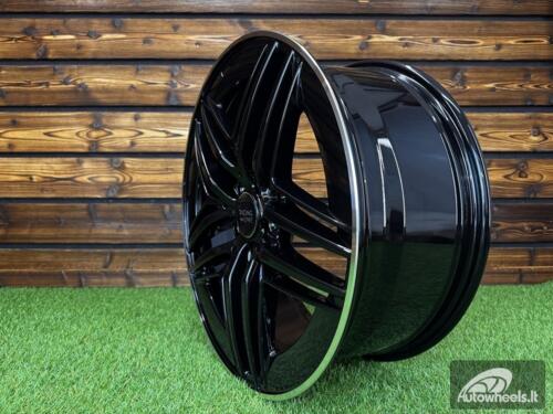 Ratlankis R19x8  5X112  ET  52  66.6  IN3517F  (FBX443)  Black+Polished Lip (BLPL)  For MER  (M)  (HYBRID FORGED V-Class/Vito (max 1075kg))