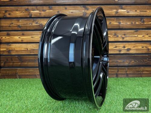 Ratlankis R19x8  5X112  ET  52  66.6  IN3517F  (FBX443)  Black+Polished Lip (BLPL)  For MER  (M)  (HYBRID FORGED V-Class/Vito (max 1075kg))