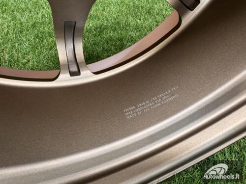 Ratlankis Advan RGII  Style R18X8J 5X114.3 ET38 73.1 Bronze Machined Lip