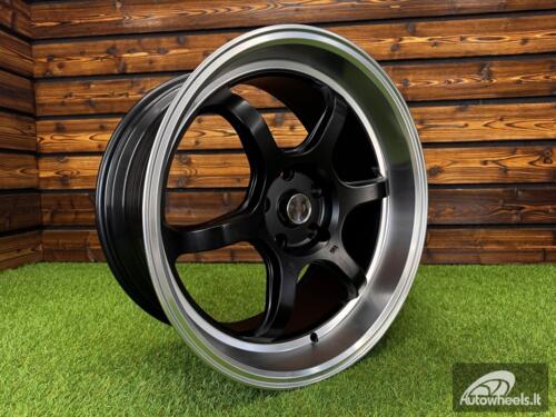 Ratlankis Advan RGII  Style R19X8.5J 5X120 ET35 72.6 Matt black machined lip