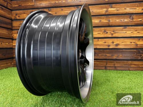 Ratlankis Advan RGII  Style R19X9.5J 5X120 ET38 72.6 Matt black machined lip