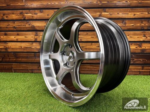Ratlankis Advan RGII  Style R19X8.5J 5X114.3 ET35 73.1 Hyper Black Machined Lip